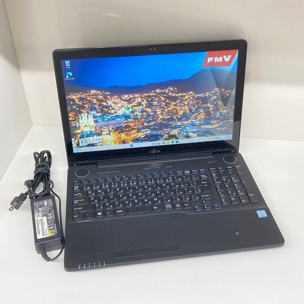 ●ブルーレイ搭載●富士通 AH77/B1 Win11 i7-7700HQ メモリ16GB タッチディスプレイ対応