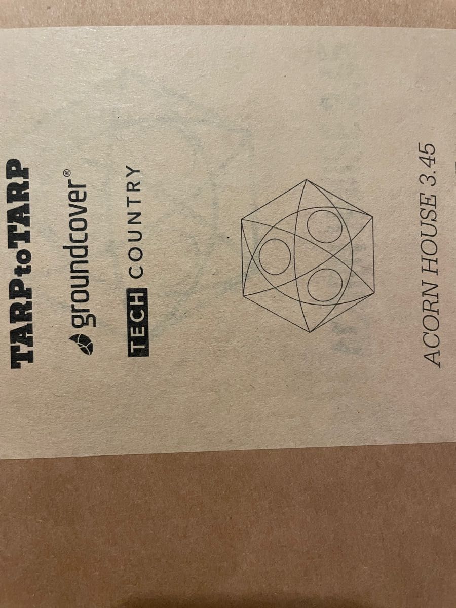 groundcover × TECH COUNTRY × TARPtoTARP ACORN HOUSE 3 45 groundcover × TECH COUNTRY × TARPtoTARP ACORN HOUSE 3 45
