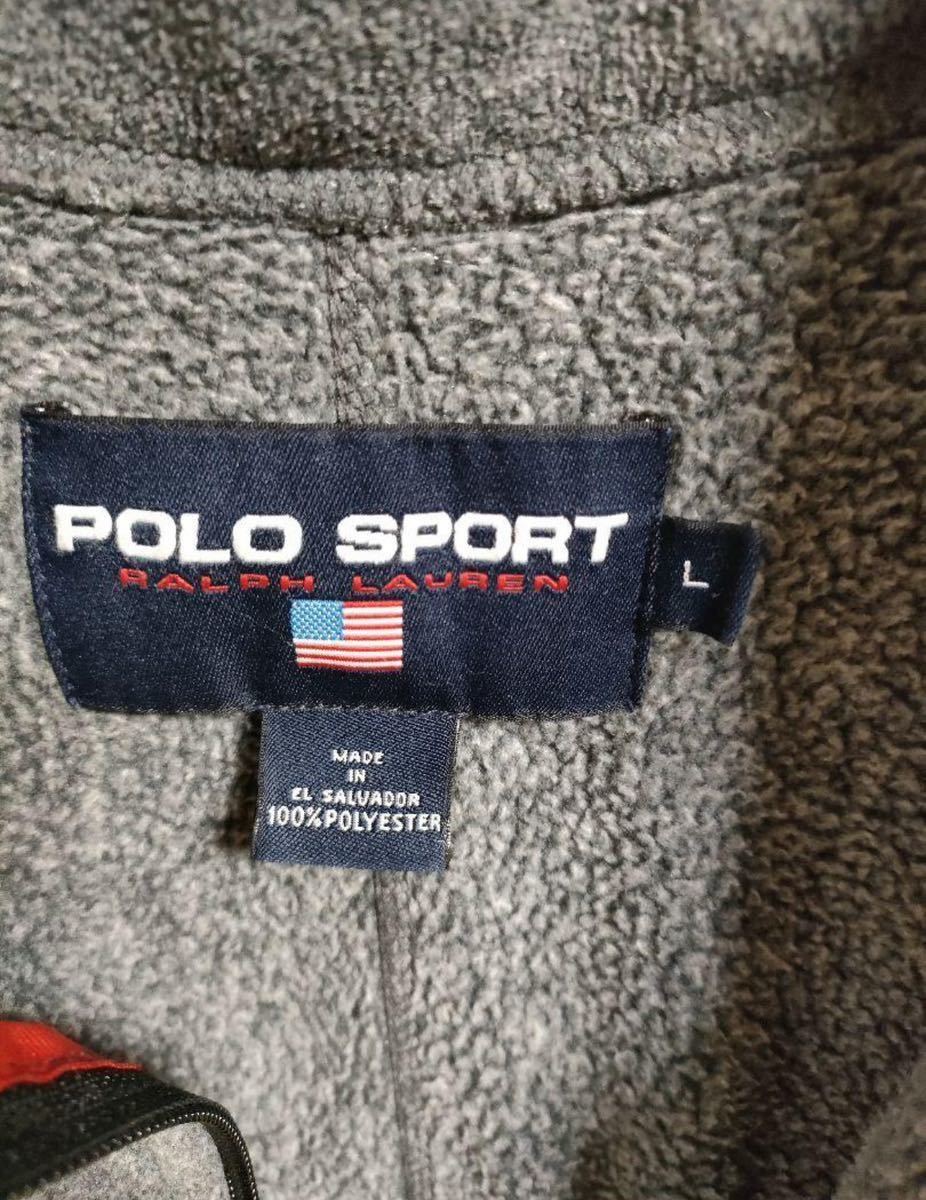 POLO SPORT フリース ジャケット_画像7