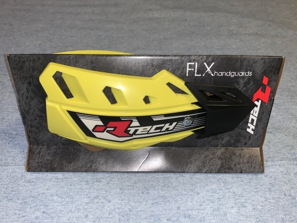 RACETECH（レーステック） ハンドガード FLX イエロー R-KITPMFLGI00 イタリア製 ナックルガードの画像2