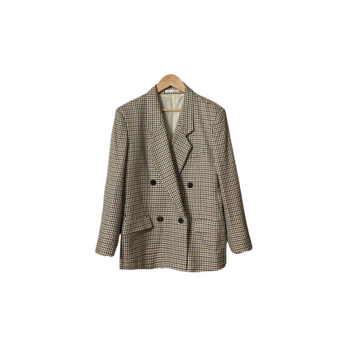 【Burberrys】 WILLIAM BROWN チェック柄スカートスーツ サイズ8