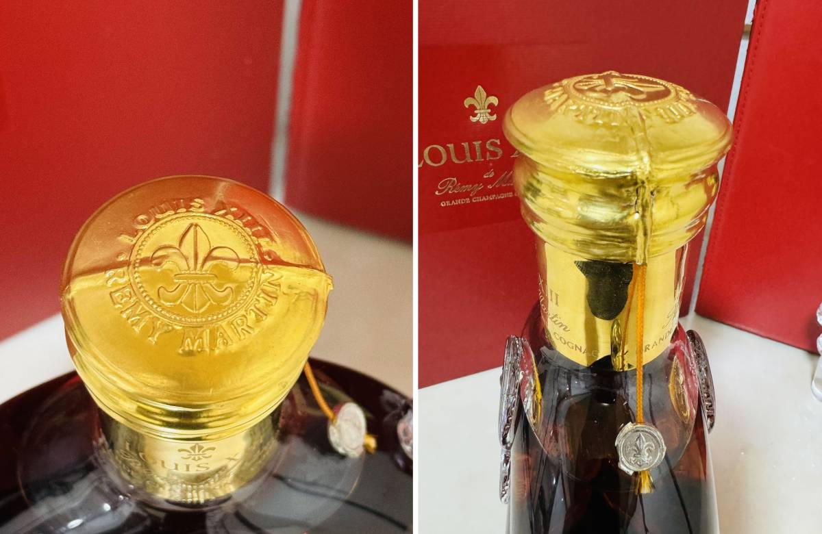 【未開封・正規品】シリアル番号一致 REMY MARTIN LOUIS XIII レミーマルタン ルイ13世 観音開き バカラクリスタル 700ml_画像3