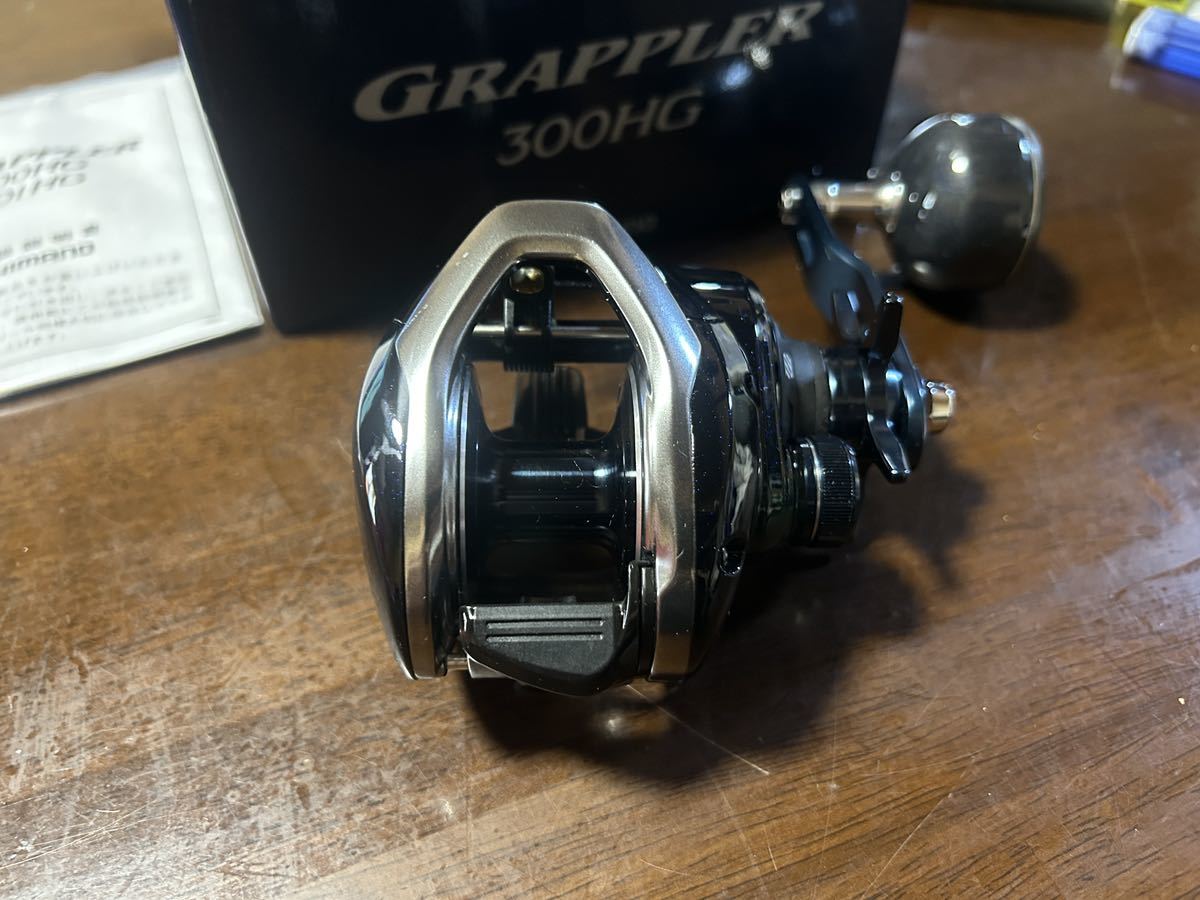 最安 SHIMANO シマノ 右ハンドル グラップラー300HG 17 シマノ