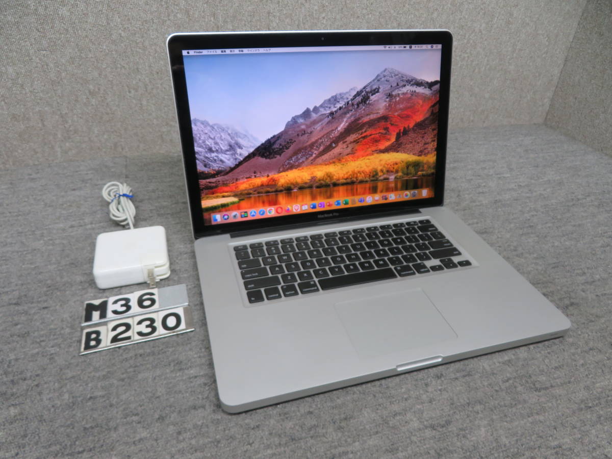 超安い Pro MacBook A1286 ◇15.4型 ◇他の＆Office付 Win10 & ◇PC1台