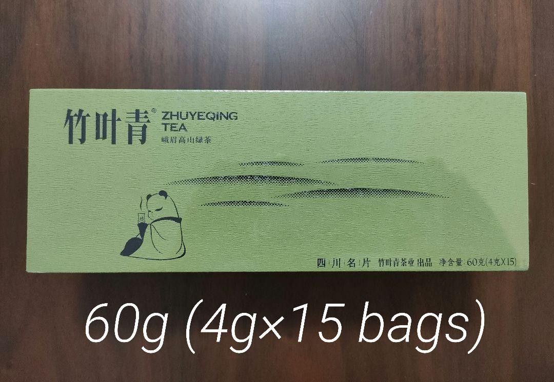 中国 竹叶青 四川峨眉山高山緑茶　ZHUYEQING TEA