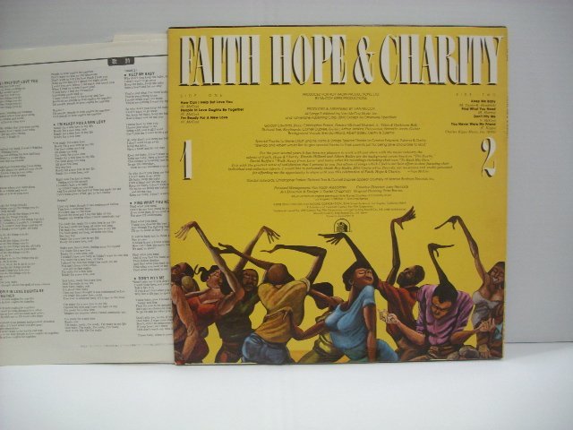 [LP] フェイス、ホープ&チャリティ / ドント・ピティ・ミー ヴァン・マッコイ FAITH HOPE & CHARITY 1978年 GP 625 ◇r51005_画像2