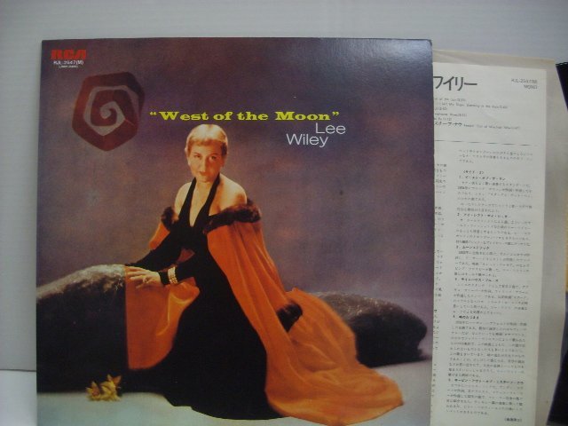 [LP] LEE WILEY リー・ワイリー / WEST OF THE MOON ウェスト・オブ・ザ・ムーン 国内盤 RVC株式会社 RJL-2547 ◇r51012_画像1