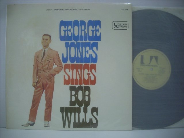 ■ LP 　ジョージ・ジョーンズ / ボブ・ウィルスに捧ぐ GEORGE JONES SINGS BOB WILLS GXC 2005 ◇r51018_画像1
