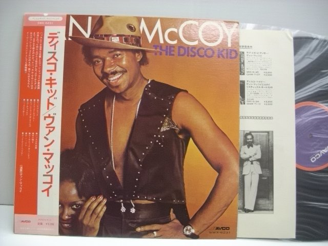 [帯補充票付LP] VAN McCOY ヴァン・マッコイ / THE DISCO KID ディスコ・キッド 国内盤 ビクター音楽産業株式会社 SWX-6231 ◇r51027_画像1