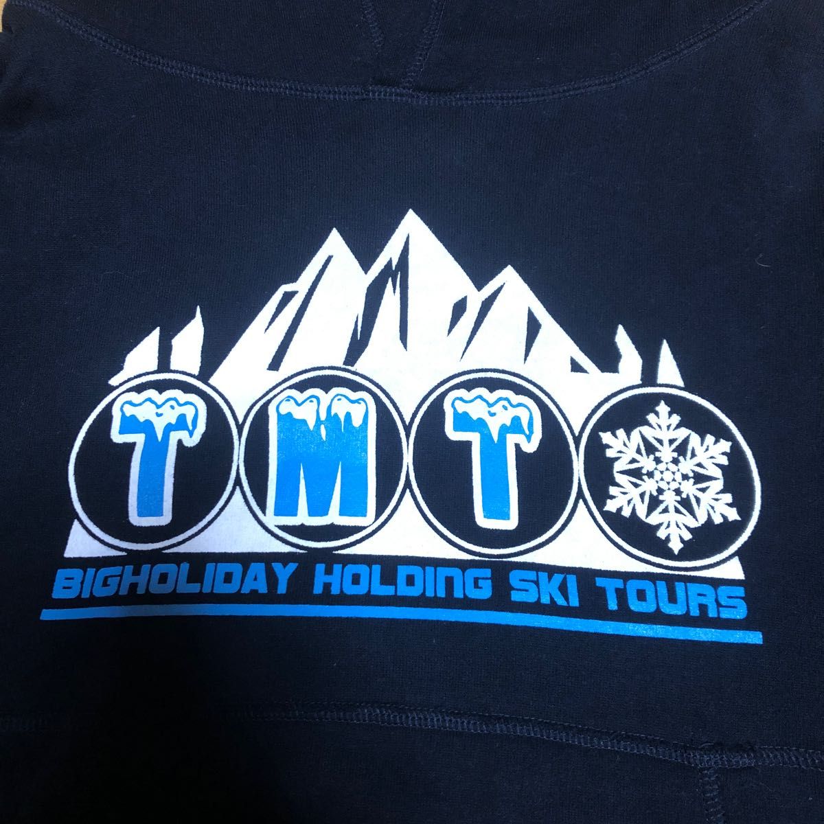 スウェットパーカー　tmt TMT スウェット　古着　キムタク　さん着用　レア柄　スキー　ski ブランド