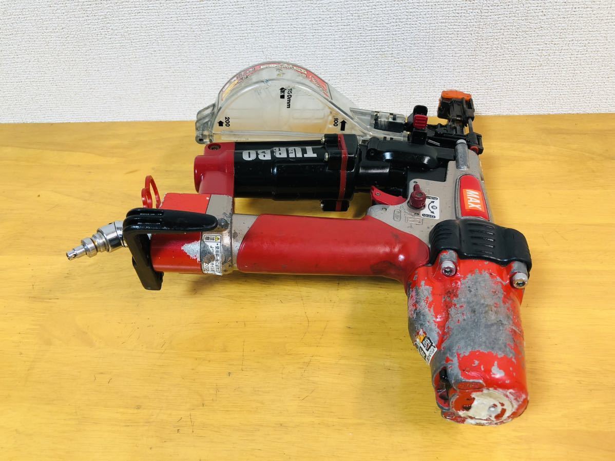 MAX マックス 釘打機 高圧接続 ターボドライバ HV-R41G1 中古 動作確認