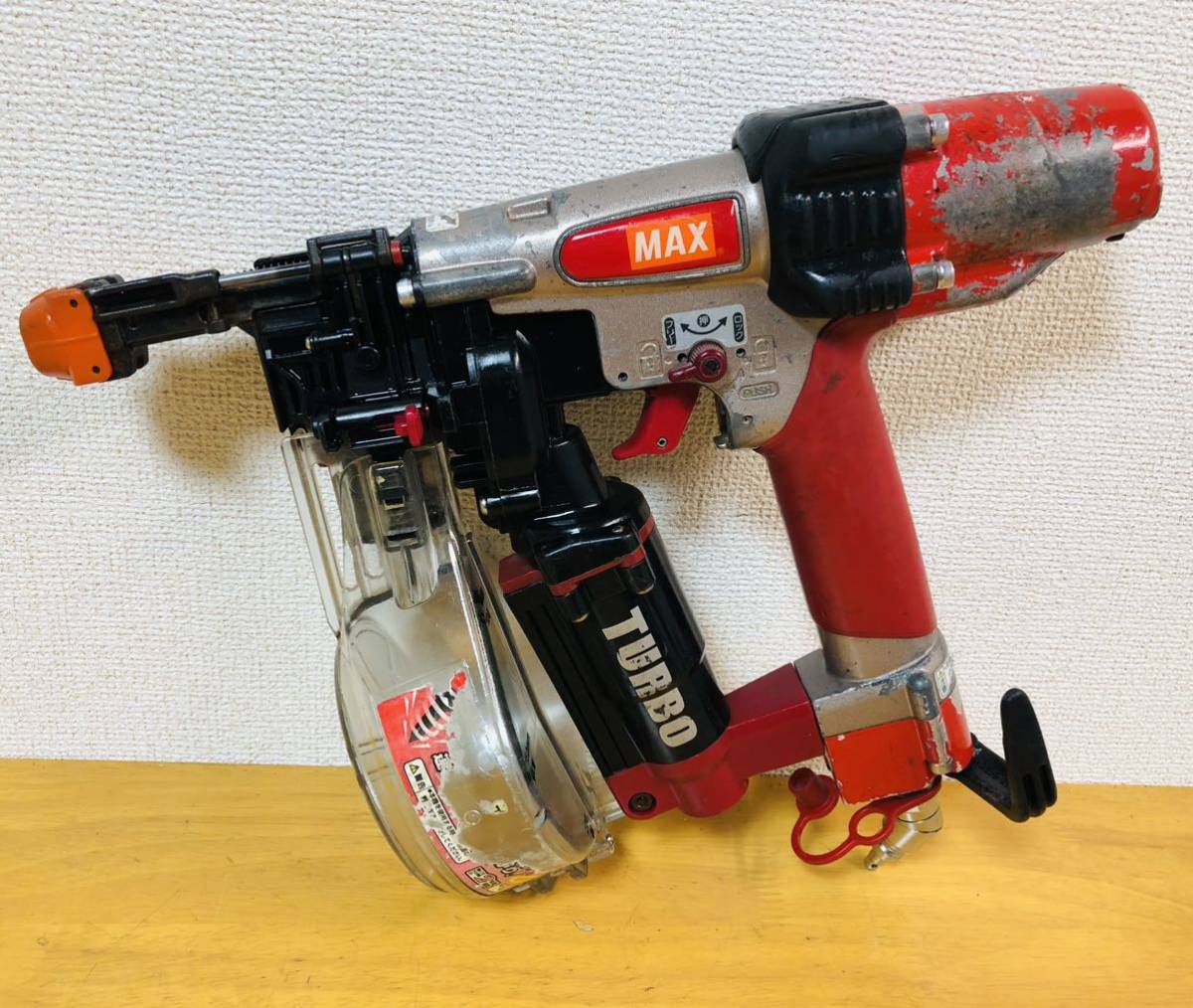 MAX マックス 釘打機 高圧接続 ターボドライバ HV-R41G1 中古 動作確認
