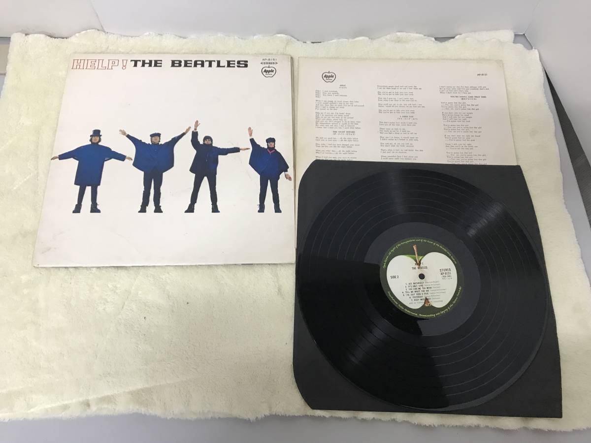 現状品　The Beatlest　ビートルズ HELP ヘルプ　LP 12インチ レコード　AP-8151_画像1