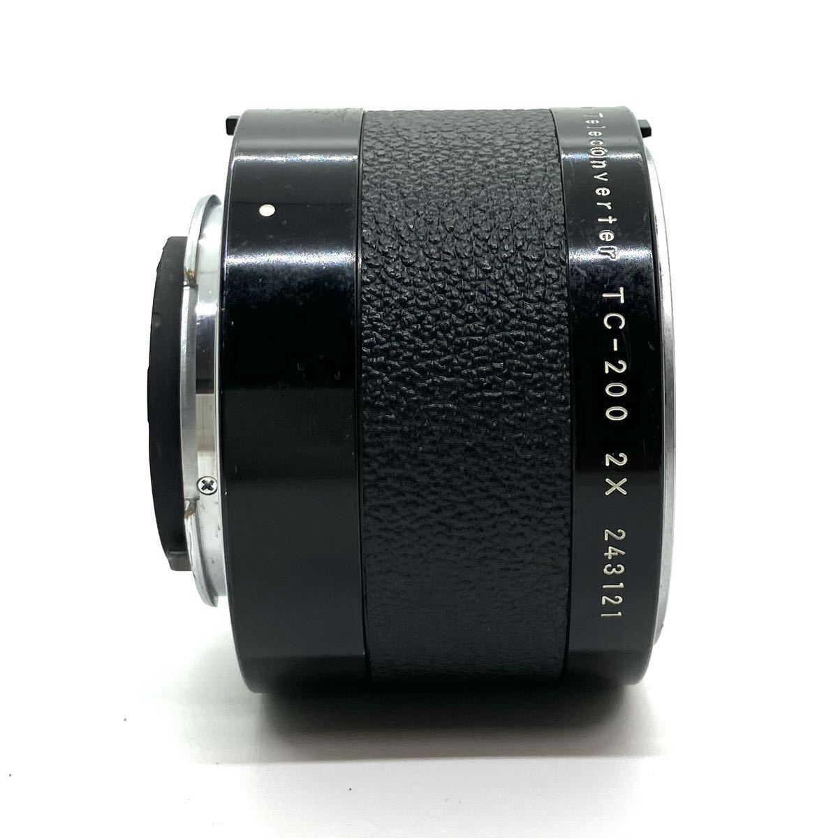 #973 ☆光学美品☆ Nikon ニコン Teleconverter TC-200 2X Lens Nikon Fマウント テレコンバーター_画像4