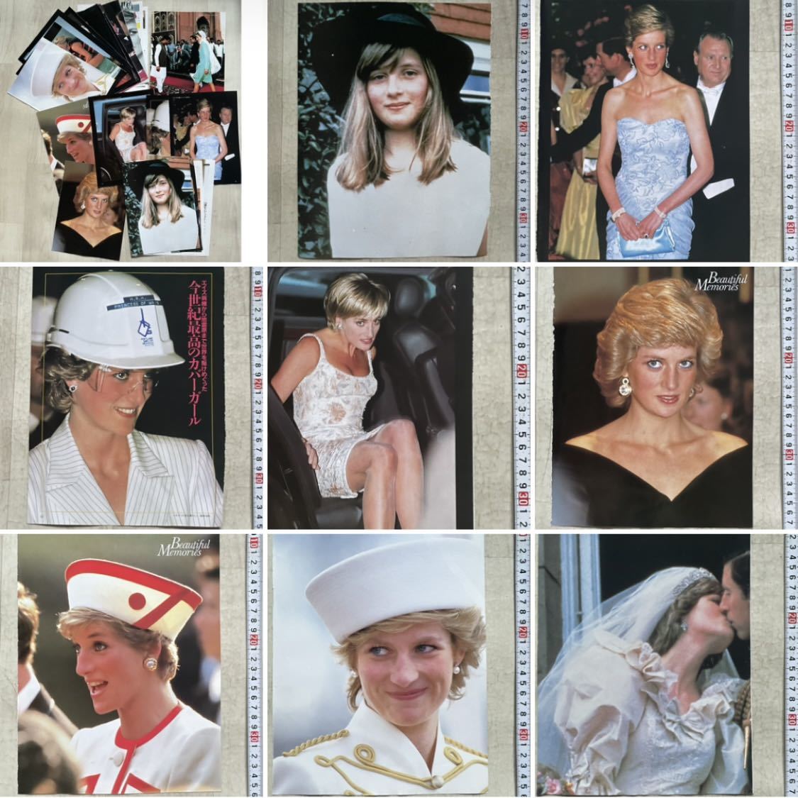 ダイアナ妃 切り抜き DIANA 112ページ 23枚（46PAGE）+ 1冊（66P）ダイアナ・フランセス・スペンサー Frances Spencer Princess 写真集大量_画像1