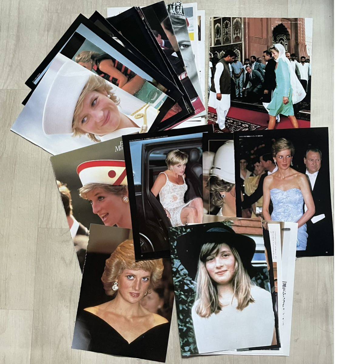 ダイアナ妃 切り抜き DIANA 112ページ 23枚（46PAGE）+ 1冊（66P）ダイアナ・フランセス・スペンサー Frances Spencer Princess 写真集大量_画像10