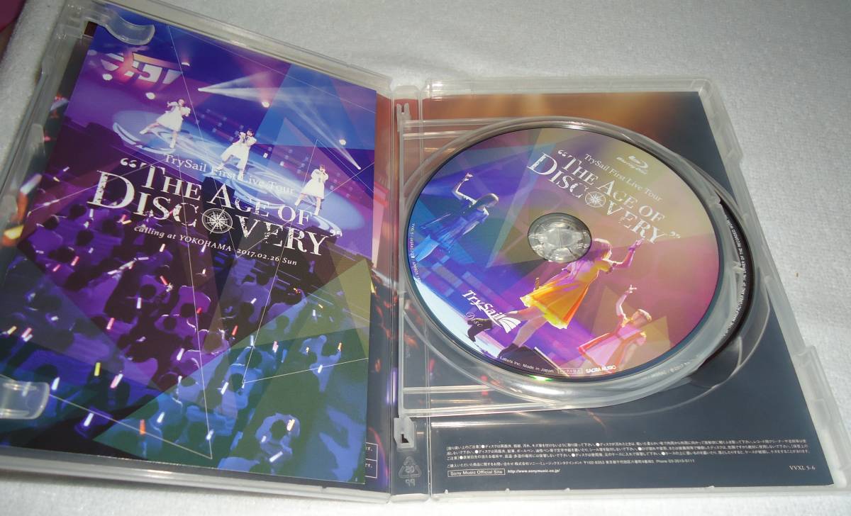 TrySail ■ TrySail First Live Tour “The Age of Discovery” [初回限定版]Blu-ray_画像3