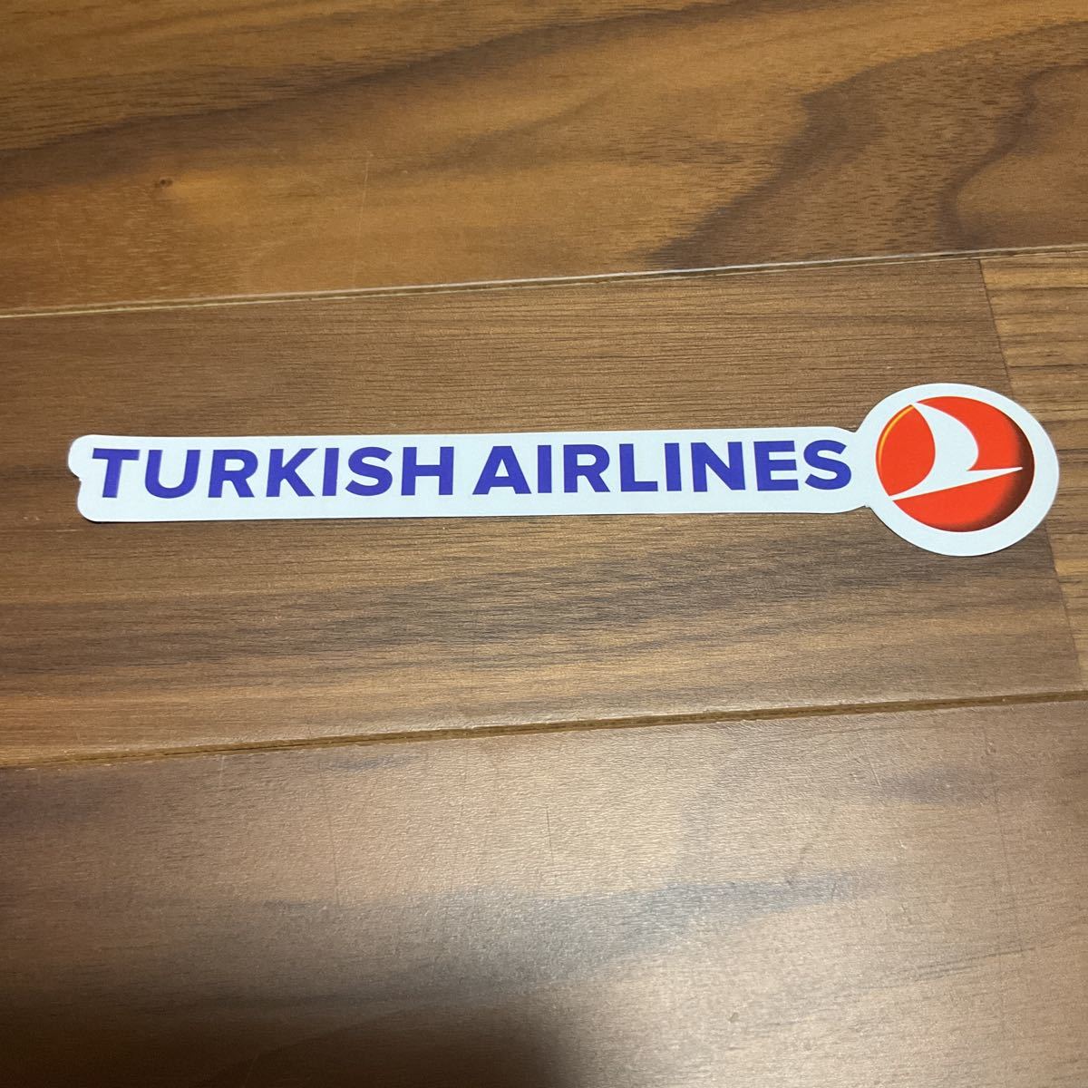 トルコ航空　ステッカー　未使用_画像1