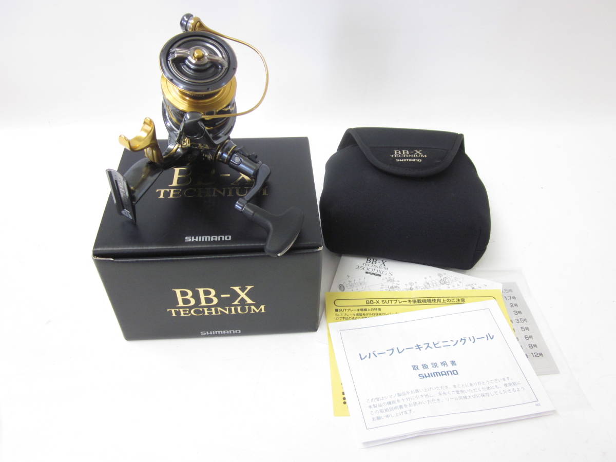 美品】 釣具09-05 シマノ BB-X テクニウム C3000DXXG S SHIMANO