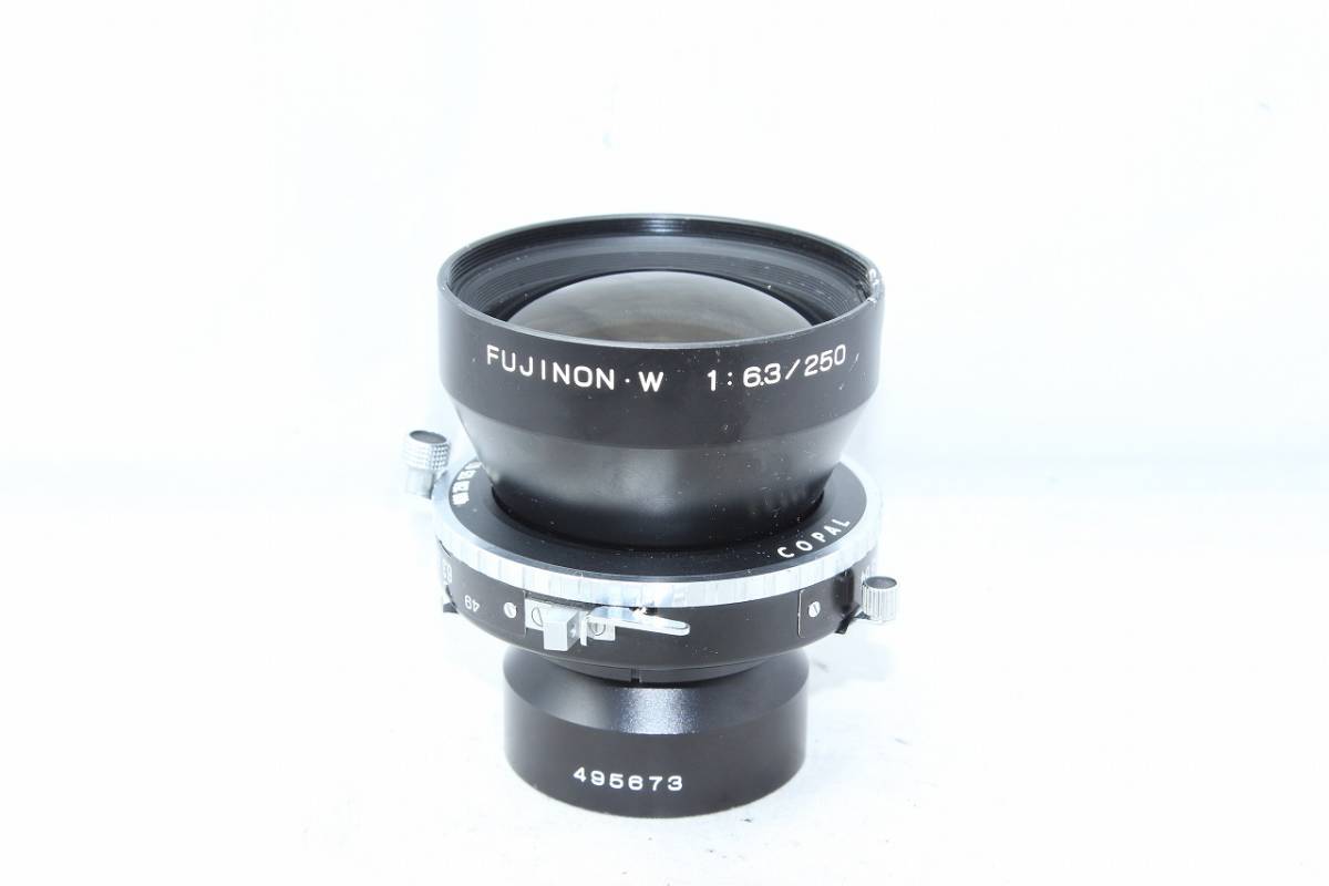 光学美品☆FUJIFILM FUJI フジ FUJINON・W 250mm F6.3 フジノンの画像3