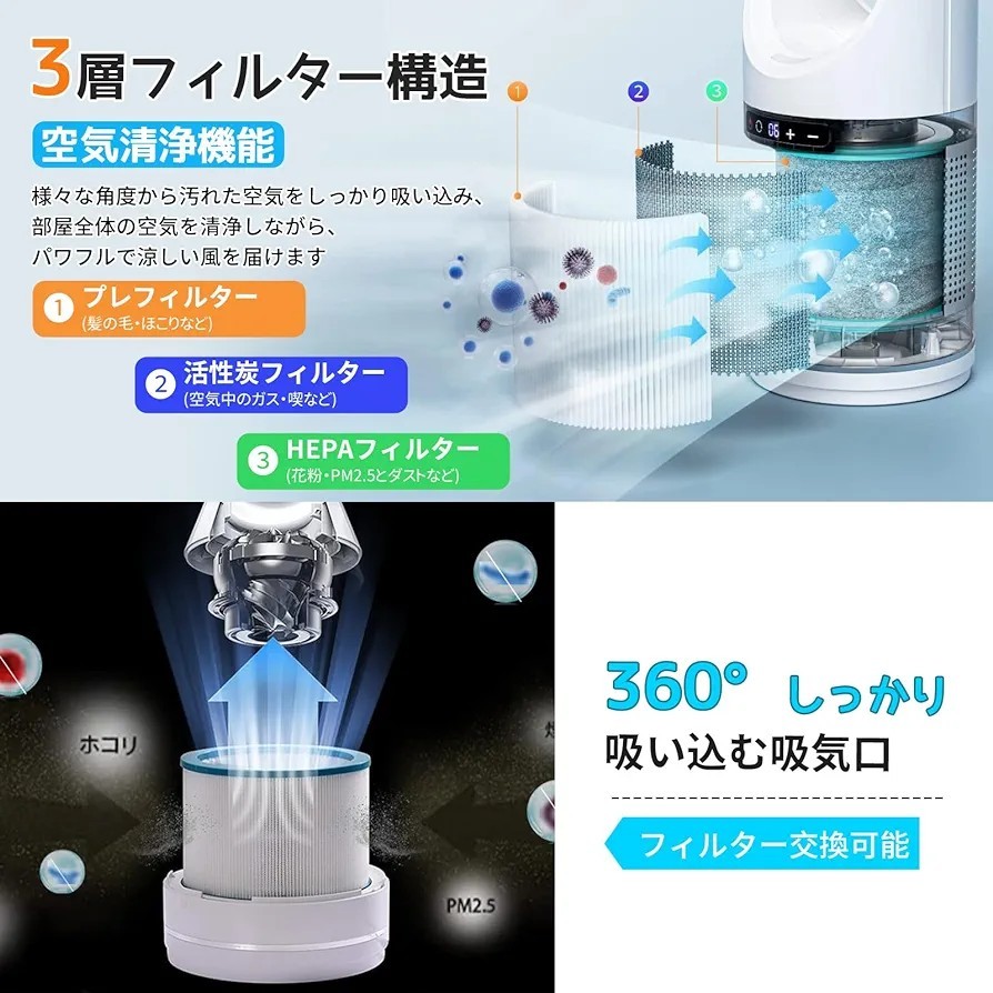 2023年新登場】セラミックヒーター 暖房器具 ファンヒーター 電気