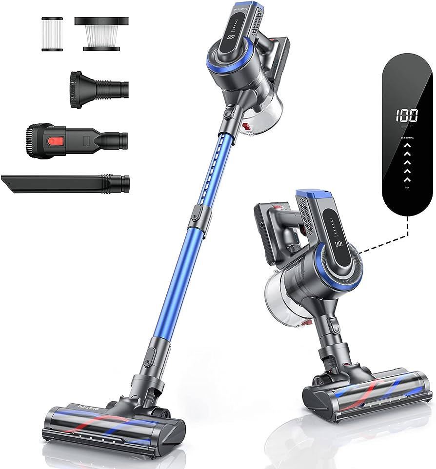 小物などお買い得な福袋 400W 33000Pa コードレス掃除機 【大画面LED