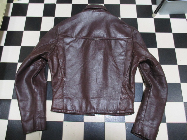 希少 極美 1950’S 米国製 スペシャルヴィンテージ ライダース TONY LLAD LEATHERS スポーツジャケット ボールチェーン クリーニング済み_画像10