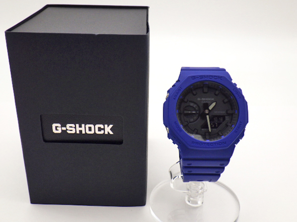 日本に Gショック G-SHOCK カシオ CASIO GA-2100 腕時計 黒文字盤
