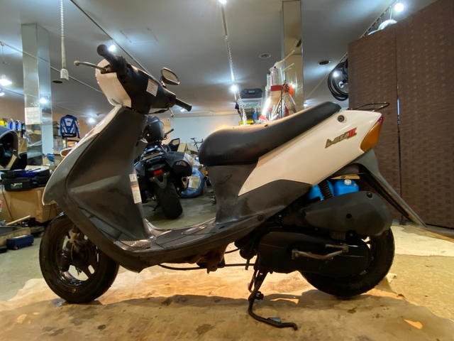 □SUZUKI LET'S 2 CA1PA スズキ レッツ2 50cc 2975km ホワイト 原付 原チャリ スクーター パーツ取り 部品取り車 ベース車 バイク 札幌発★_画像2