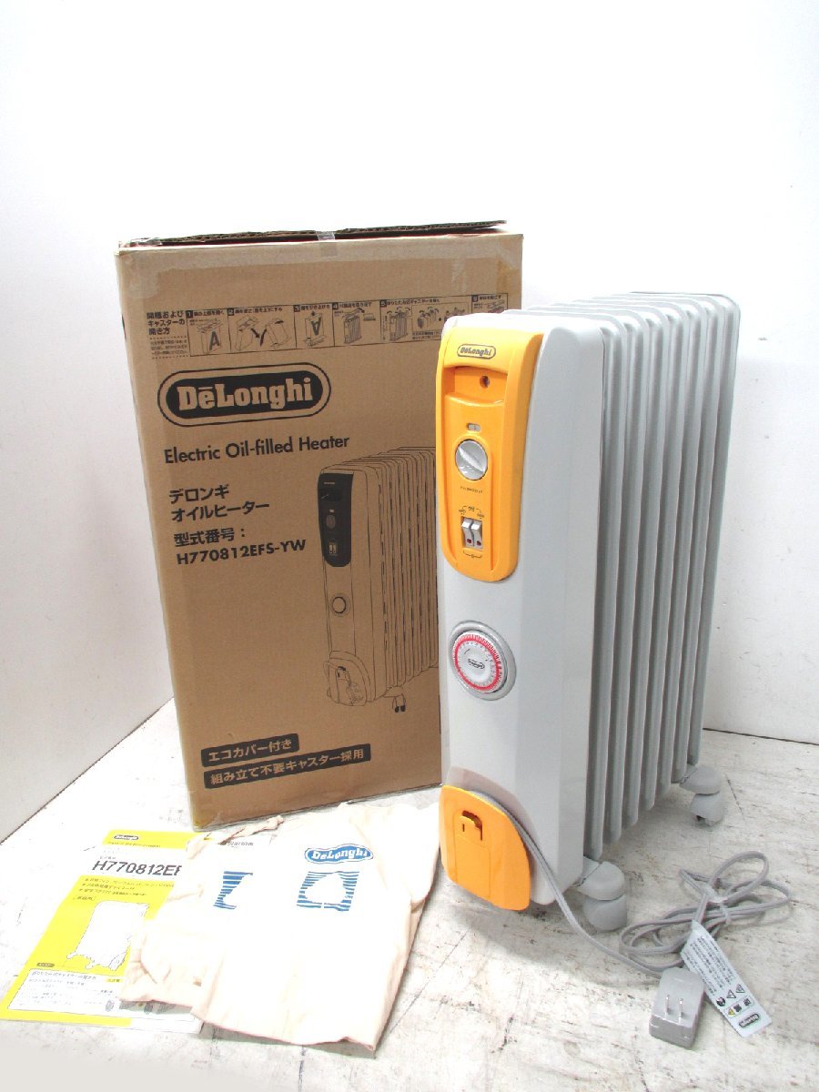 Yahoo!オークション - □◇ DeLonghi H770812EFS-YW デロン...