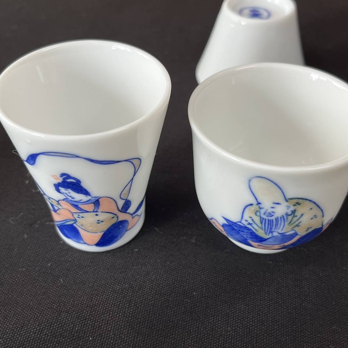 白鹿酒造 / ぐい呑 お猪口 おちょこ 全8種類 】七福神 縁起物 白鹿酒造 / ぐい呑 お猪口 おちょこ 全8種類 】七福神 縁起物