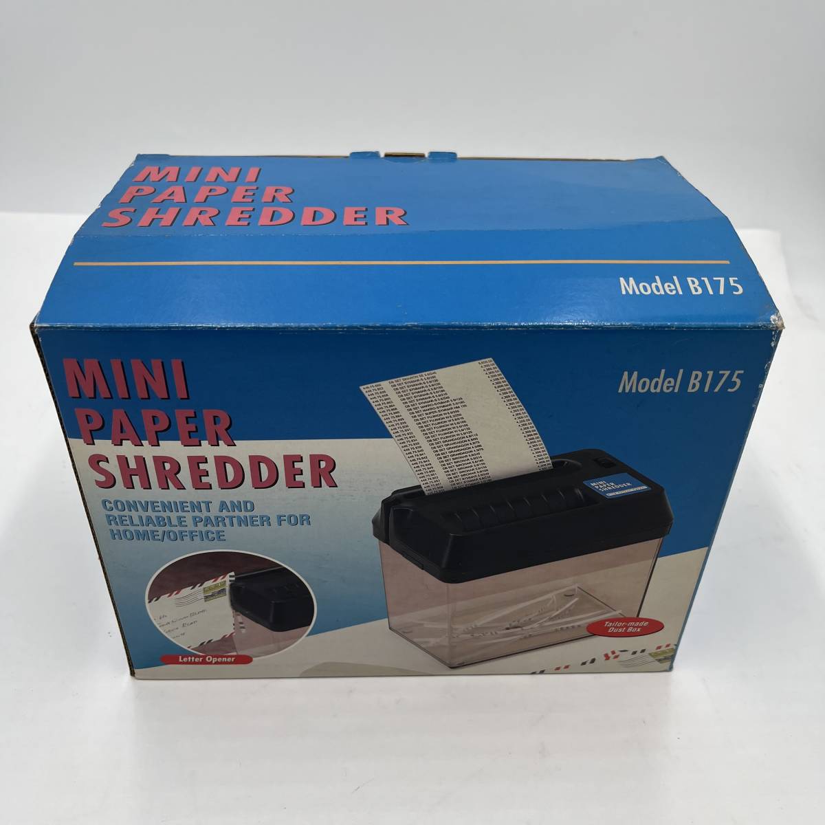 【 動作確認済み 】 ミニペーパーシュレッダー B175 MINI PAPER SHREDDER_画像10
