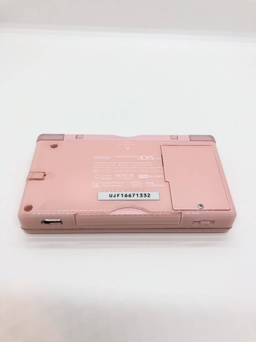 【送料無料】任天堂 Nintendo ニンテンドー DS Lite ライト USG-001 ピンク 本体 ゲーム機 ソフト　1030H1_画像6