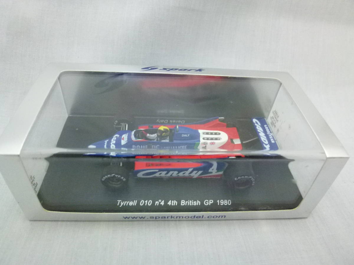 Spark スパーク 1:43 F1 Tyrrell ティレル 010 #4 Derek Daly デイリー