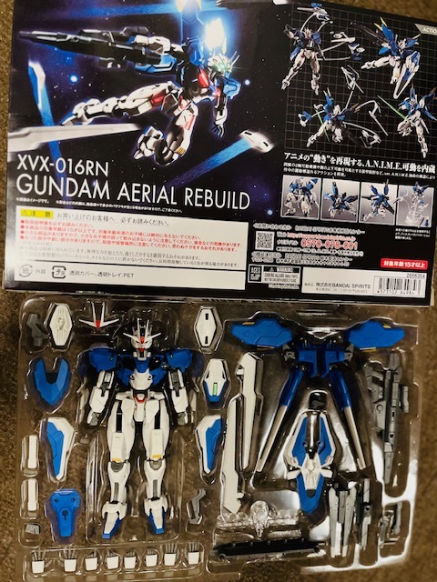 修正頭部付　魂ウェブ限定　ROBOT魂 XVX-016RN ガンダム・エアリアル（改修型） ver. A.N.I.M.E.　機動戦士ガンダム 水星の魔女_画像2