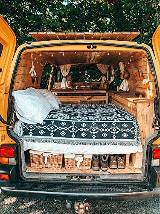  blanket rug camp outdoor bohemi Anne sleeping area in the vehicle cot for picnic mat tent for gran pin g race pattern 