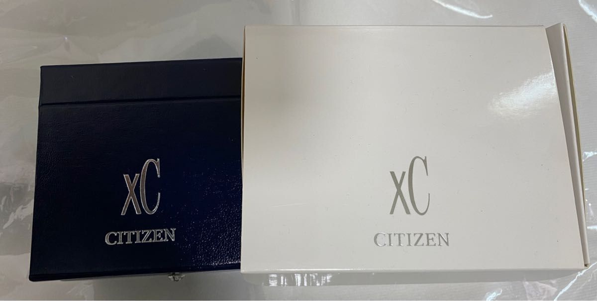 美品CITIZEN XC クロスシー ティタニアライン星空 限定モデル5Pダイヤ 電波ソーラーEC1160-54L H246