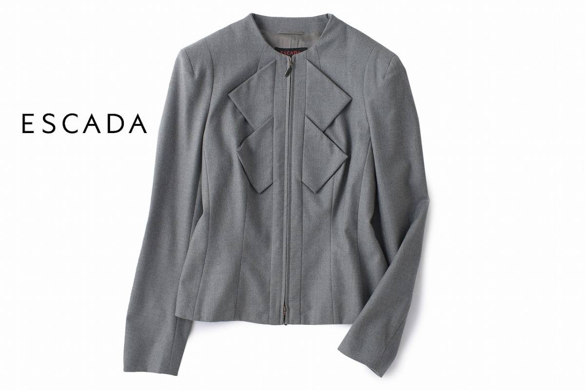 2022公式店舗 エスカーダ ESCADA アパレル 66050 サイズ:34 ブラウン