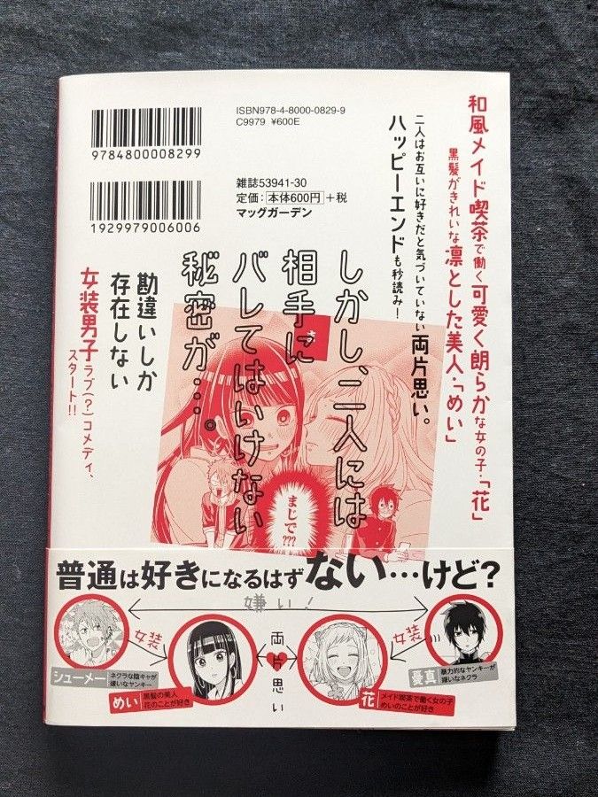 女装してめんどくさい事になってるネクラとヤンキーの両片想い　1巻　