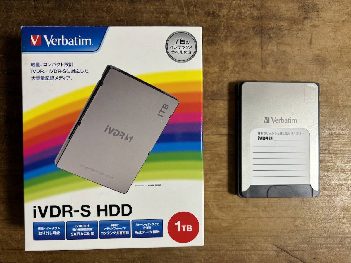 iVDR-S HDD 1TB Verbatim-