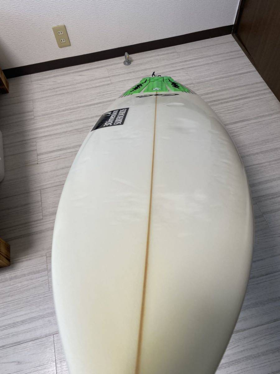 3dimension surfboards 5'8 FREAK PU 千葉県一宮周辺で手渡し限定_画像4