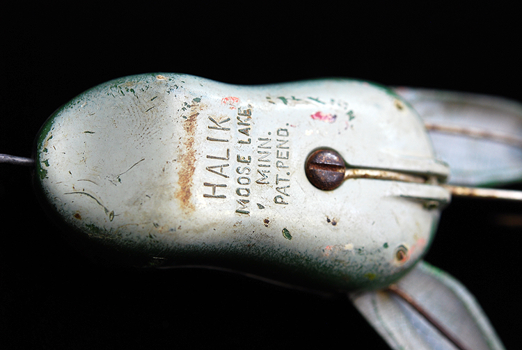 VINTAGE LURE HALIK MOOSE LAKE MINN,FROG (B156-J2P )USA VINTAGE LURE HALIK MOOSE LAKE MINN,FROG (B156-J2P )USA