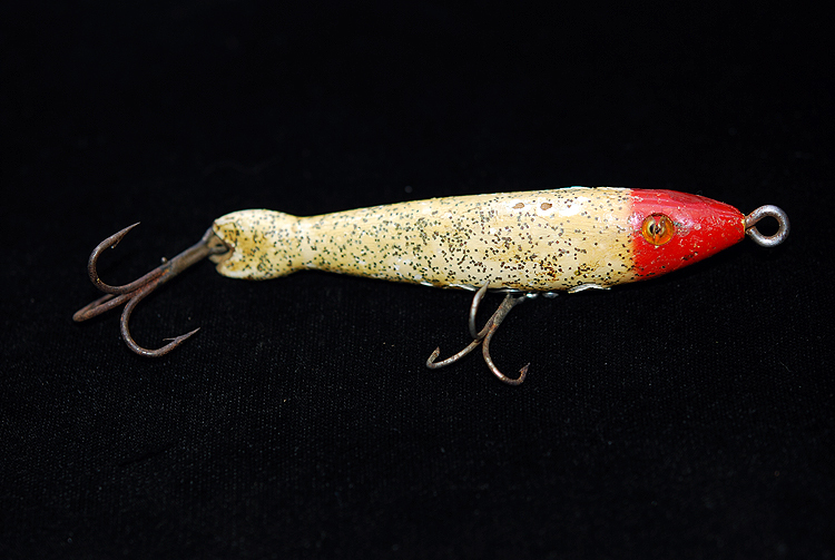 驚きの値段で EYE GLASS SEA HEDDON LURE WOODEN VINTAGE L ＃ヴィンテージルアー  #ARTLURE_VINTAGE #OLDLURE MADE （A081-J4P ）USA RIG ヘドン 