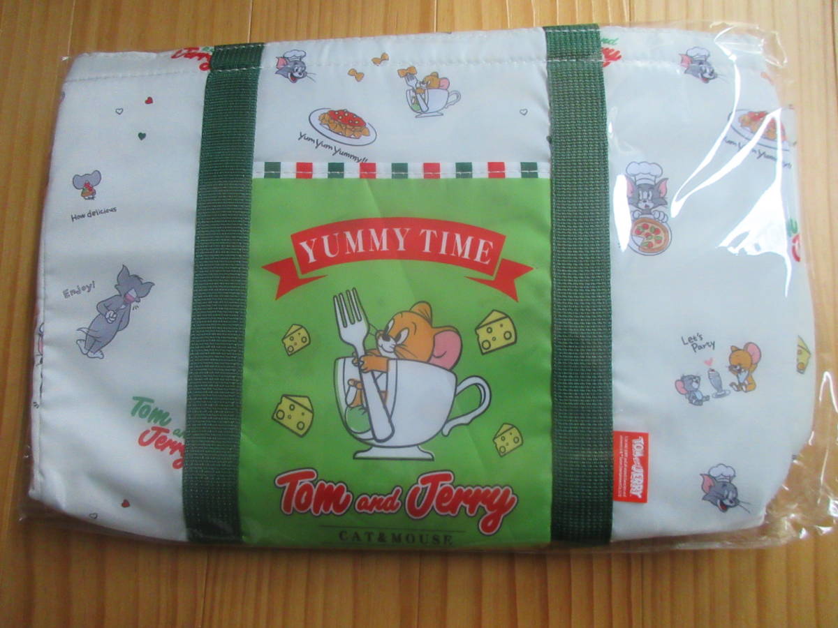 * Tom . Jerry термос reji корзина сумка Ver.2 выбор возможно комплект возможно зеленый розовый мешочек тип большая вместимость вне карман BIG редкость редкий * новый товар нераспечатанный 