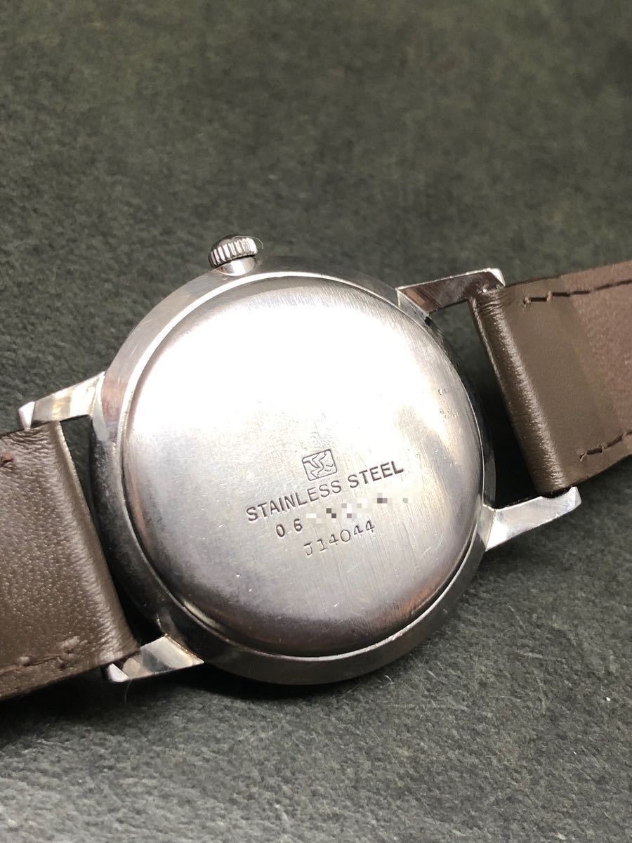 希少 セイコー【ローレル】1960年製造 17石/手巻き/裏蓋鶴刻印 希少 セイコー【ローレル】1960年製造 17石/手巻き/裏蓋鶴刻印