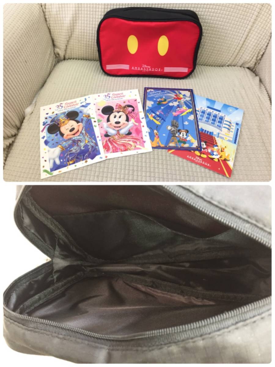 [グッズ] アメニティ セット まとめて「DISNEY：ディズニー」ミラコスタ アンバサダーホテル ポーチ/缶ケース/コップ/バス用品など_画像6