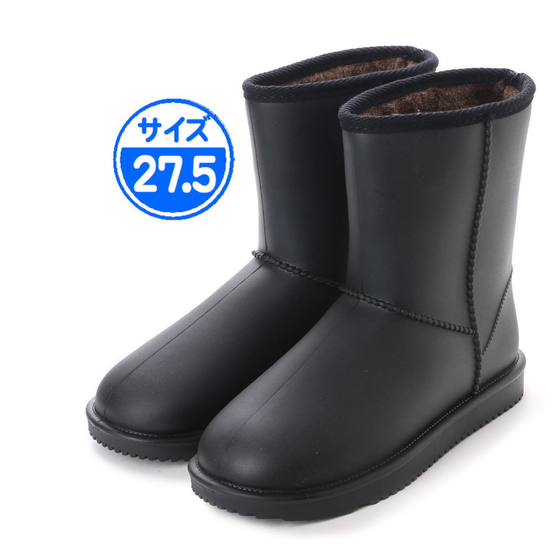 [ new goods unused ] protection against cold boots mouton manner black 27.5cm black 21076