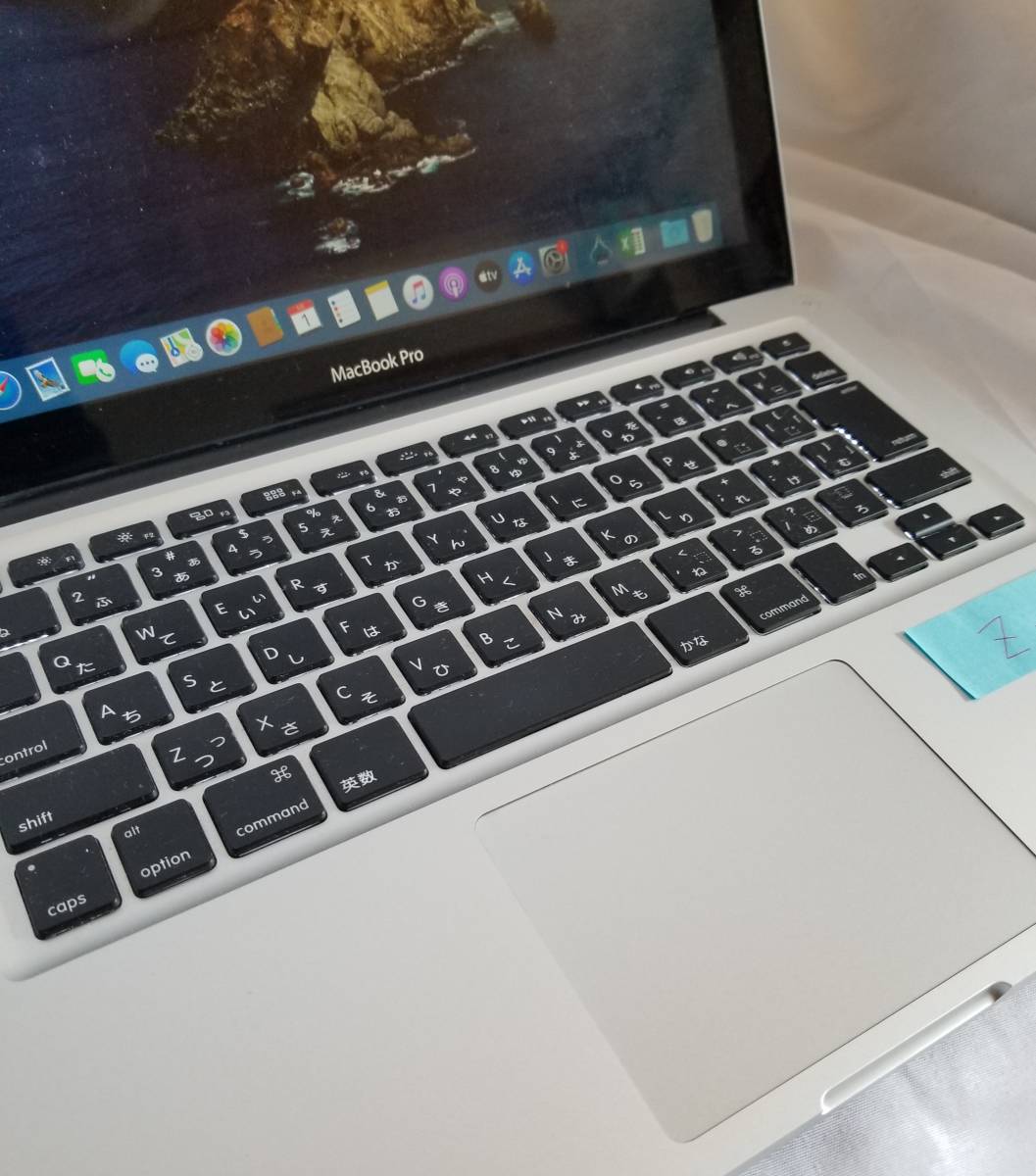 Z-9 MacBook Pro 13-inch 2012　 新品　SSD 240GB搭載 os Catalina mac office 付き 新品バッテリー　売り切り対応　格安出品_画像3