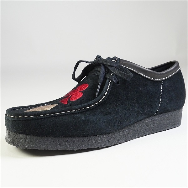 STUSSY ステューシー ×CLARKS 23AW WALLABEE Black ブーツ 黒 Size 【27.5cm】 【新古品・未使用品】 20778181