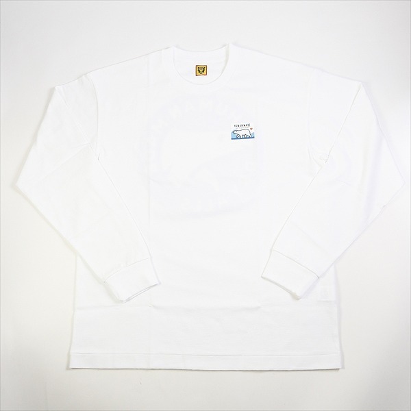 HUMAN MADE ヒューマンメイド 23SS GRAPHIC L/S T-SHIRT WHITE ポーラベアロンT HM25CS26 白 Size 【L】 【新古品・未使用品】 20778629